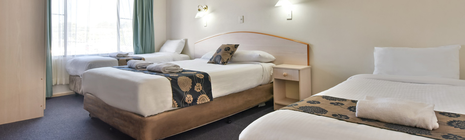 The Big Windmill Corporate & Family Motel offers twin-rooms that comfortably sleep up to eight.

